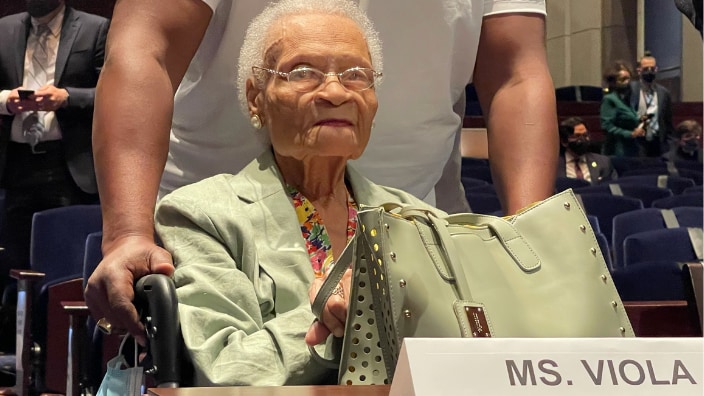 Mother Viola Fletcher x Tulsa massacre survivor