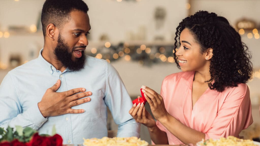 Woman proposes to partner, theGrio.com