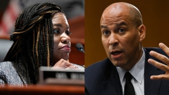 Rep. Cori Bush and Sen. Cory Booker, Immigration